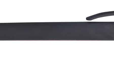 עט פלסטיק ראש ג'ל ציפוי גומי במגע משי Luise Black
